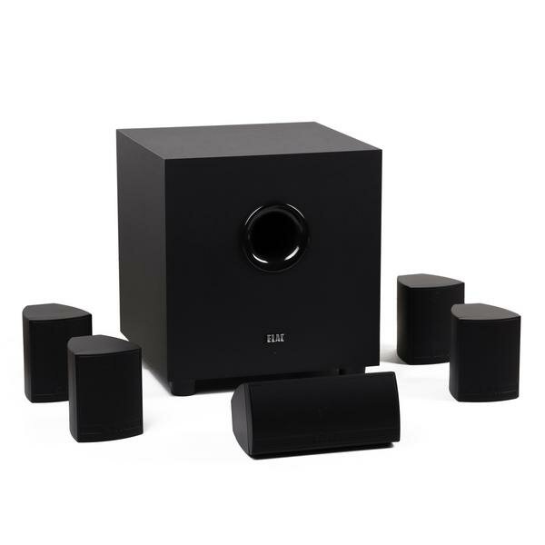 Комплект акустики 5.1 ELAC Cinema 8 Black — фото 1