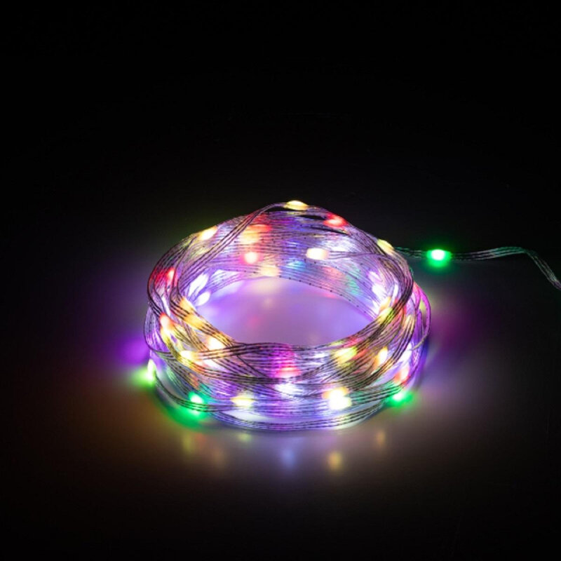 10м. Гирлянда RGB Эра ERASG -01 умная нить управление через мобильное приложение (Б0060432) - фото №2
