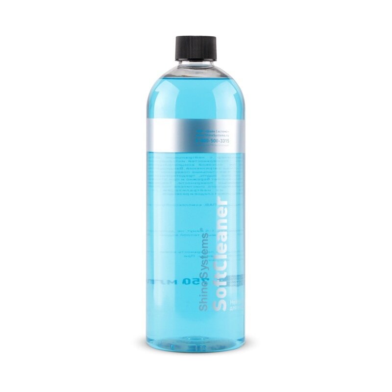 Shine Systems SoftCleaner - нейтральное средство для химчистки с кондиционером, 750 мл — фото 4