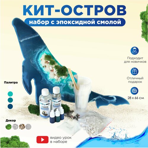 Набор для рисования эпоксидной смолой в технике Resin Art 