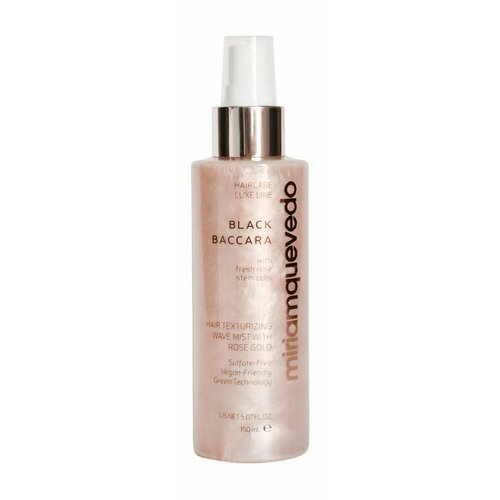 Miriamquevedo Black Baccara Текстурирующий спрей для волос с розовым золотом 9928₽