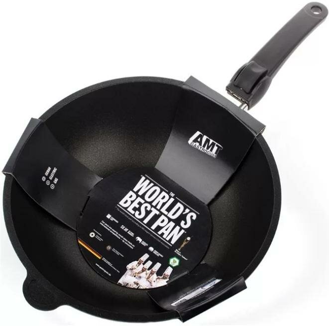 Сковорода-вок AMT Frying Pans 26см - фото №15