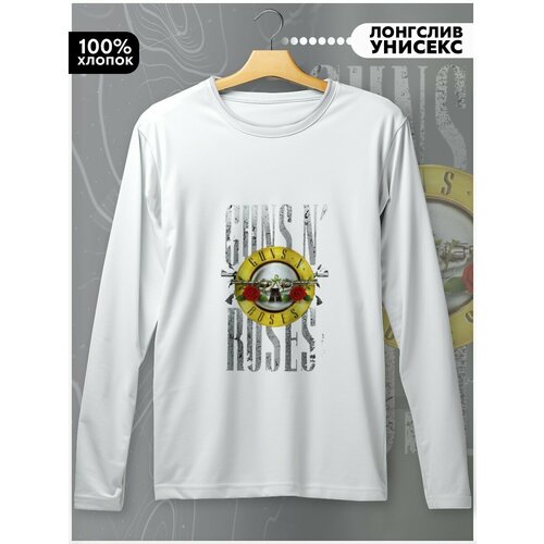 фото Лонгслив бруталити, размер l, белый
