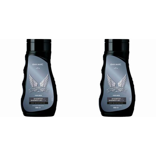 Jean Marc Гель-шампунь для душа Vittoriale, мужской, 300 мл, 2 шт.
