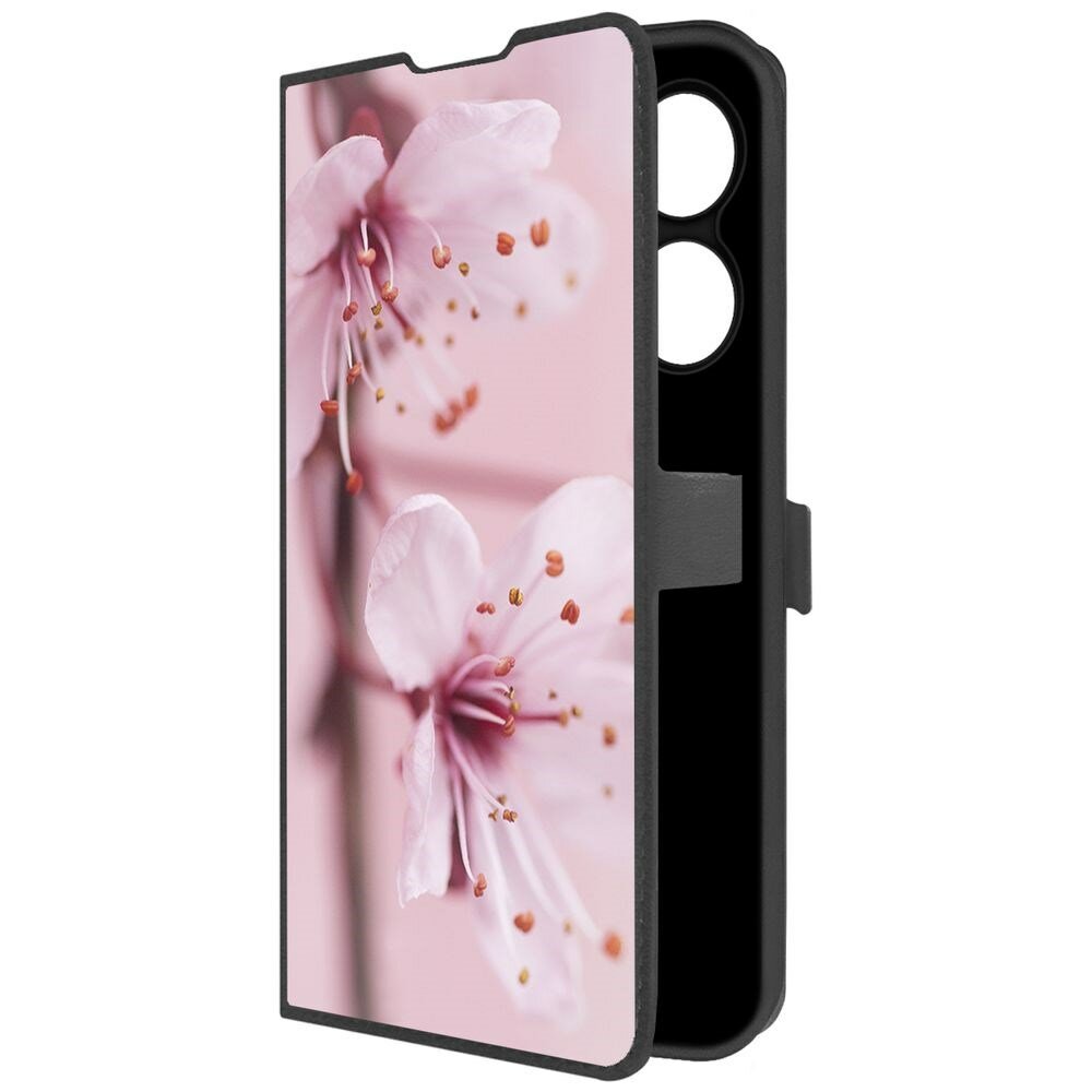 фото Чехол-книжка Krutoff Eco Book для ITEL A70 Весна (черный)