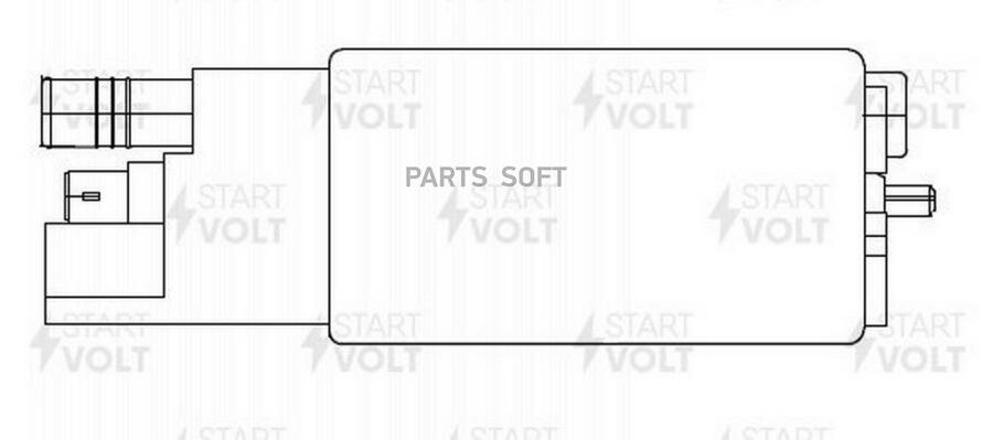 STARTVOLT SFP0523 Мотор бензонасоса для а/м Chevrolet Lanos (05-)/ZAZ Sens (97-) 1.3/1.5