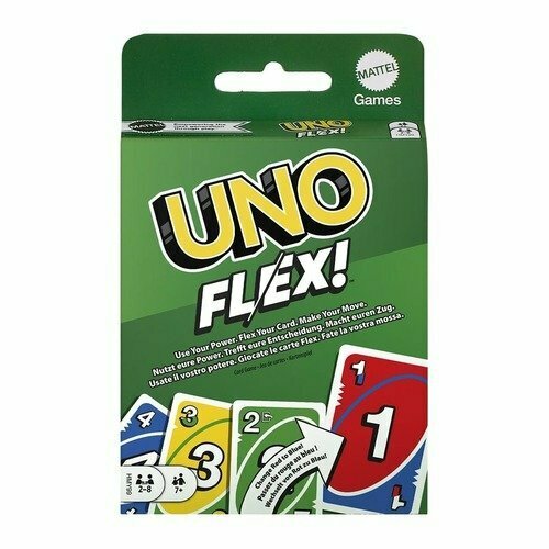 Настольная игра Mattel UNO Flex настольная игра mattel uno party