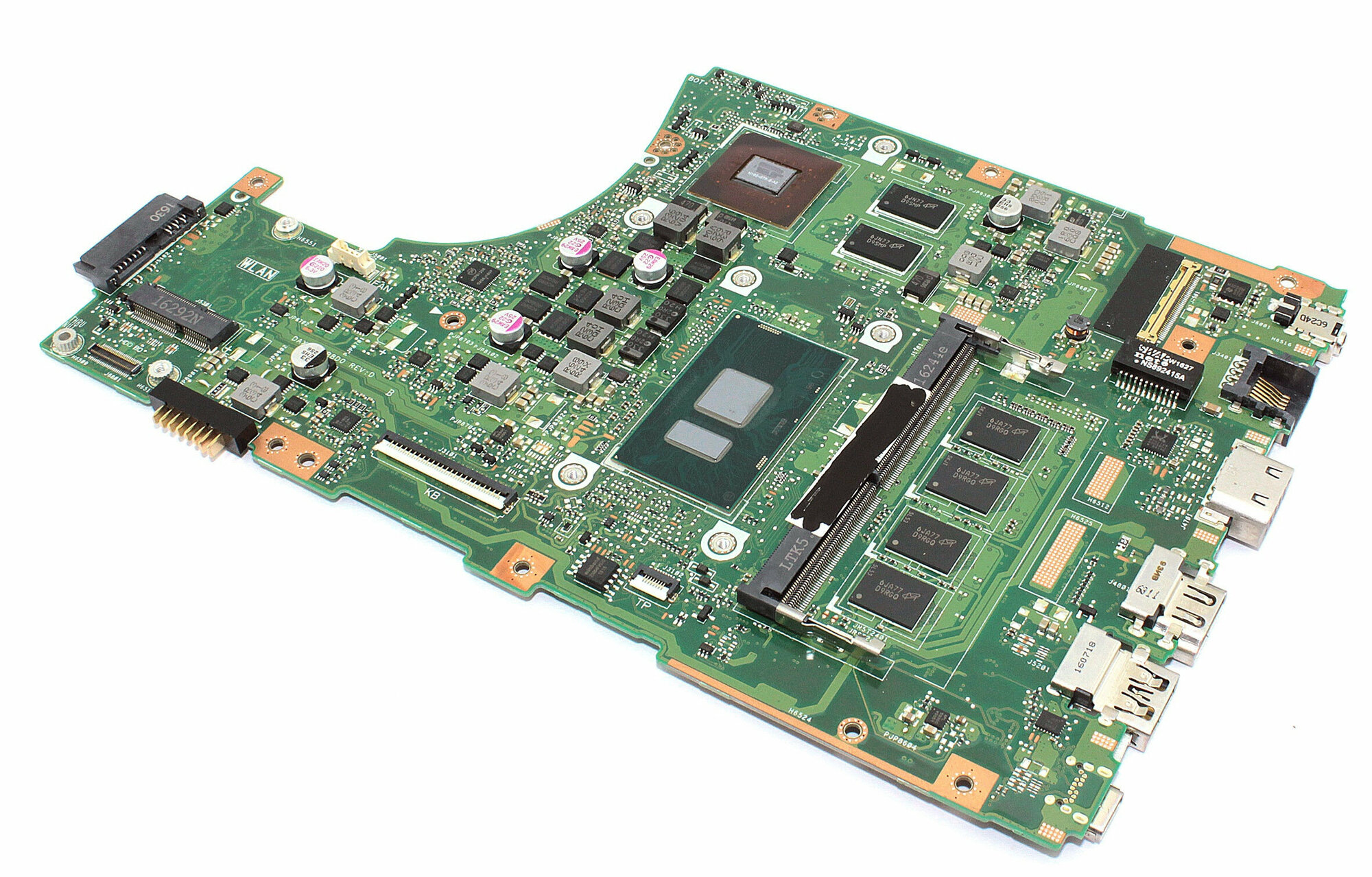 Материнская плата Asus X456UJ REV 2.2 I7-6500U 930M DDR3L 4GB — фото 3