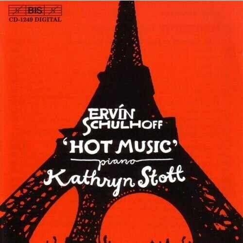AUDIO CD Schulhoff - Hot Music / Kathryn Stott, stott carole mad about space