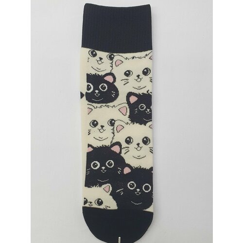 фото Носки frida, размер 36-43, желтый, белый