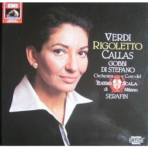 Виниловая пластинка Verdi Rigoletto Callas (2 LP) verdi rigoletto gueden monaco and erede