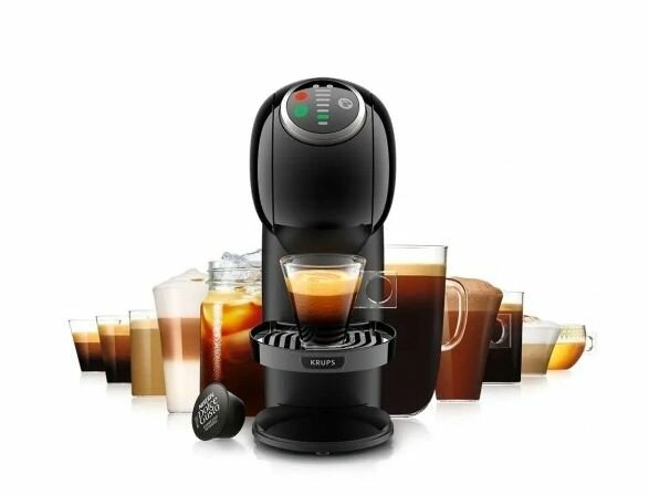 Капсульная кофемашина Krups Dolce Gusto Genio S Plus 15 бар, черный - фотография № 11