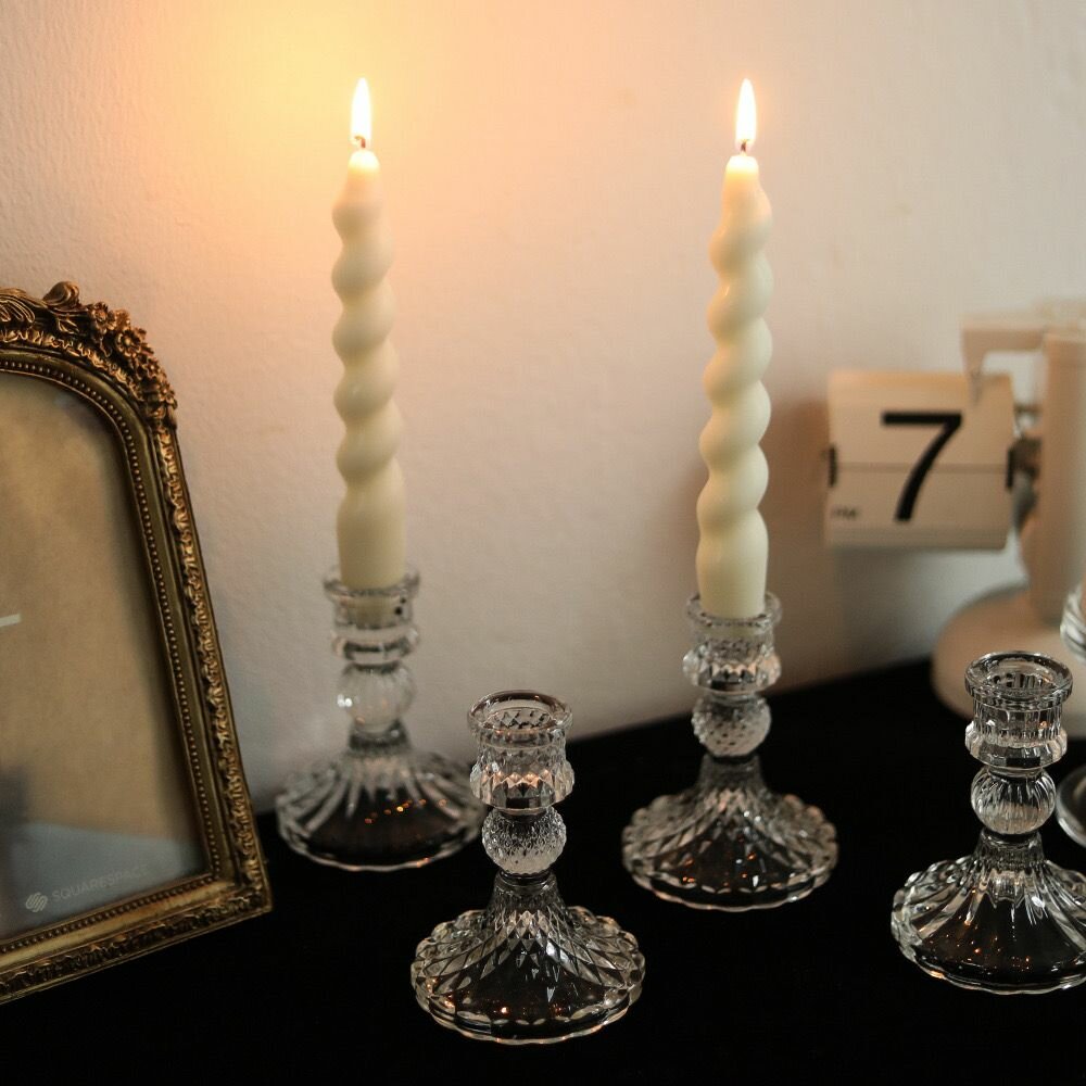 Набор подсвечников для длинной свечи, 2 шт - фотография № 6
