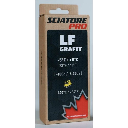 Парафин SCIATORE LF Grafit (-5/+5) 180г парафин sciatore lf mid 2 2 180г