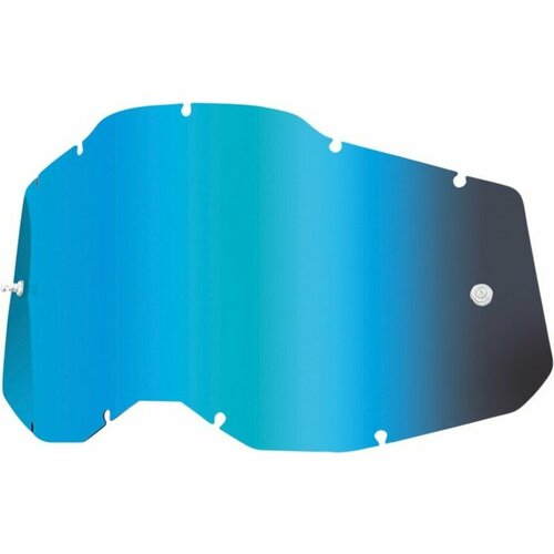 100% Линза RC2/AC2/ST2 Replacement Injected Mirror/Blue