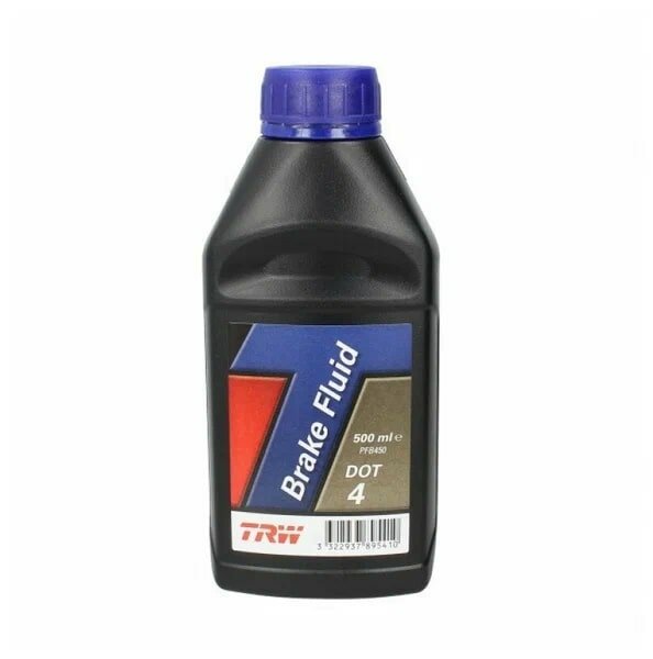 Тормозная жидкость DOT 4 Brake Fluid 500 мл от TRW