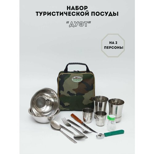 фото Набор туристической посуды "дуэт" inturistic