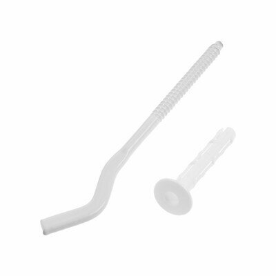 фото Кронштейн штыревой для чугунных радиаторов ZEIN engr, с дюбелем, 10х200 мм