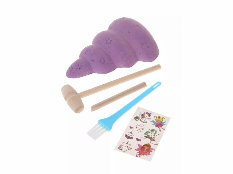 Набор раскопок OnTime Единороги, 6 фигурок, наклейки, 45067 ON Time - фото №11