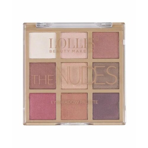 LOLLIS Тени для век The Nudes Eyeshadow Palette 04 18 г палитра теней для век imagic star temptetion eyeshadow palette 16 colors 18 г