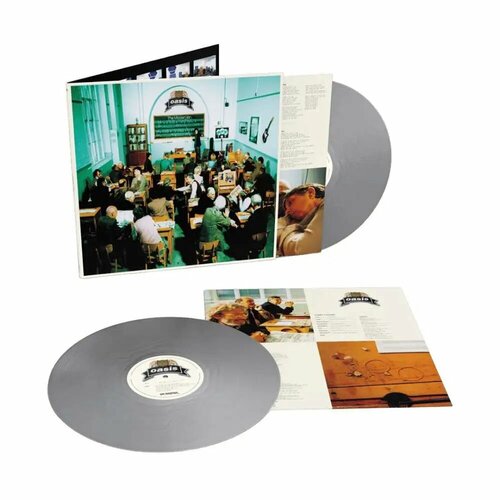 OASIS - THE MASTERPLAN (2LP 25th anniversary, silver) виниловая пластинка