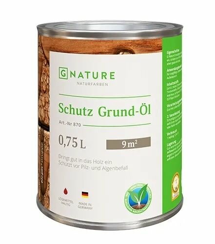 Gnature 870 Грунт-масло защитное 10л