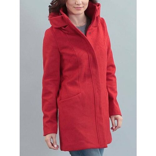 фото Пальто tom tailor, размер xs, красный