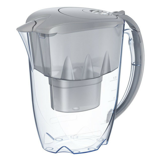 фото Фильтр-кувшин АКВАФОР Орион 2,8л серый