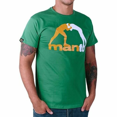 Футболка спортивная Manto, размер XL, зеленый