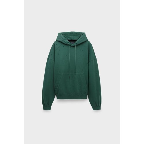 фото Худи juun.j, размер 50, зеленый