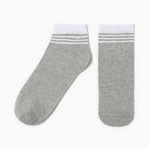 Носки Tekko, размер 39/40, серый, белый носки размер 39 40 серый