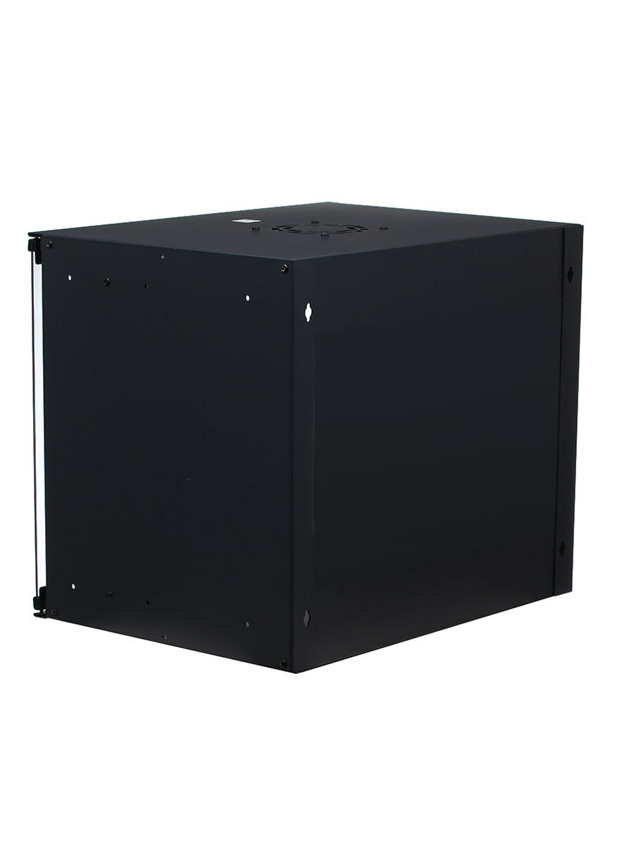 Телекоммуникационный шкаф 19 дюймов 9U 520x400мм настенный черный W&T P095240BWTWOF