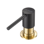 Дозатор для моющего средства MILACIO Ultra (MCU.934. BGD) чёрно-золотой