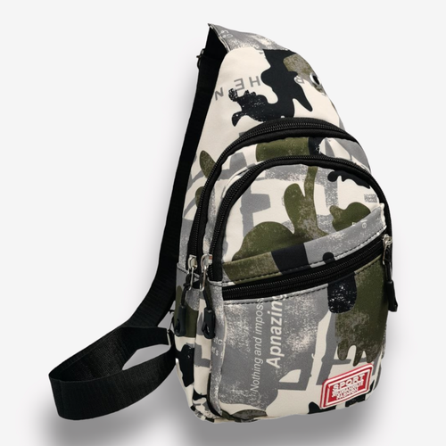 фото Сумка слинг 6105, фактура гладкая, зеленый tc&q-the territory of comfort and quality