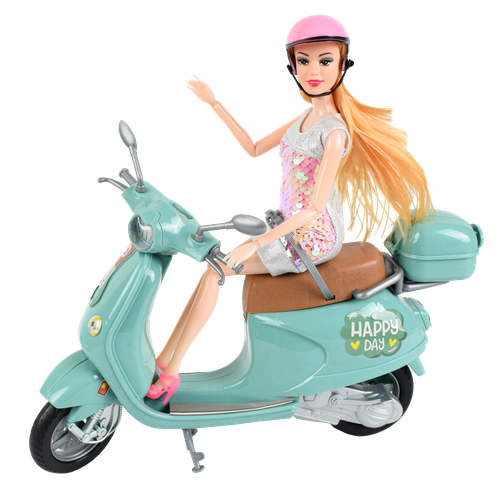 игровой набор кукла тая на скутере Кукла Барби на скутере