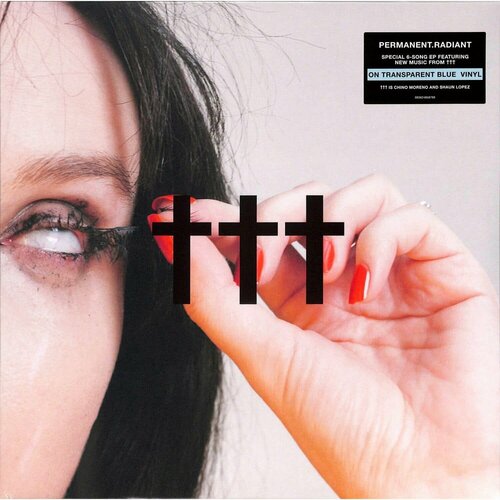 Crosses - Permanent Radiant EP Blue Vinyl LP Виниловая пластинка hyperdub burial antidawn ep 12 vinyl ep