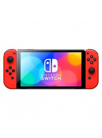Электроника Nintendo Игровая приставка Switch OLED 64 ГБ, Mario Red Edition