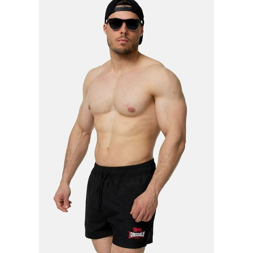 Шорты LONSDALE, размер XXL, красный, белый