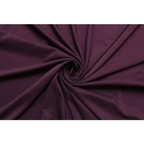 Ткань подкладочная стрейч тёмно-фиолетовая, ш150см, 0,5 м