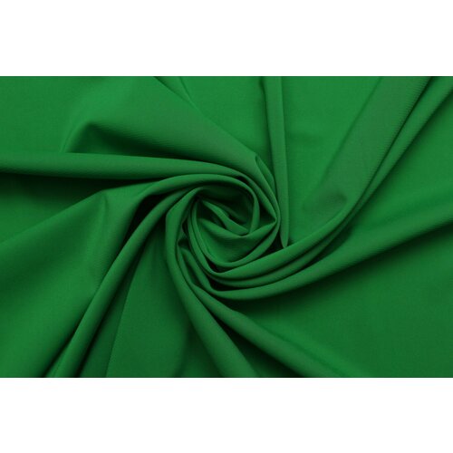 Ткань Шифон-стрейч сочно-зелёный, ш150см, 0,5 м