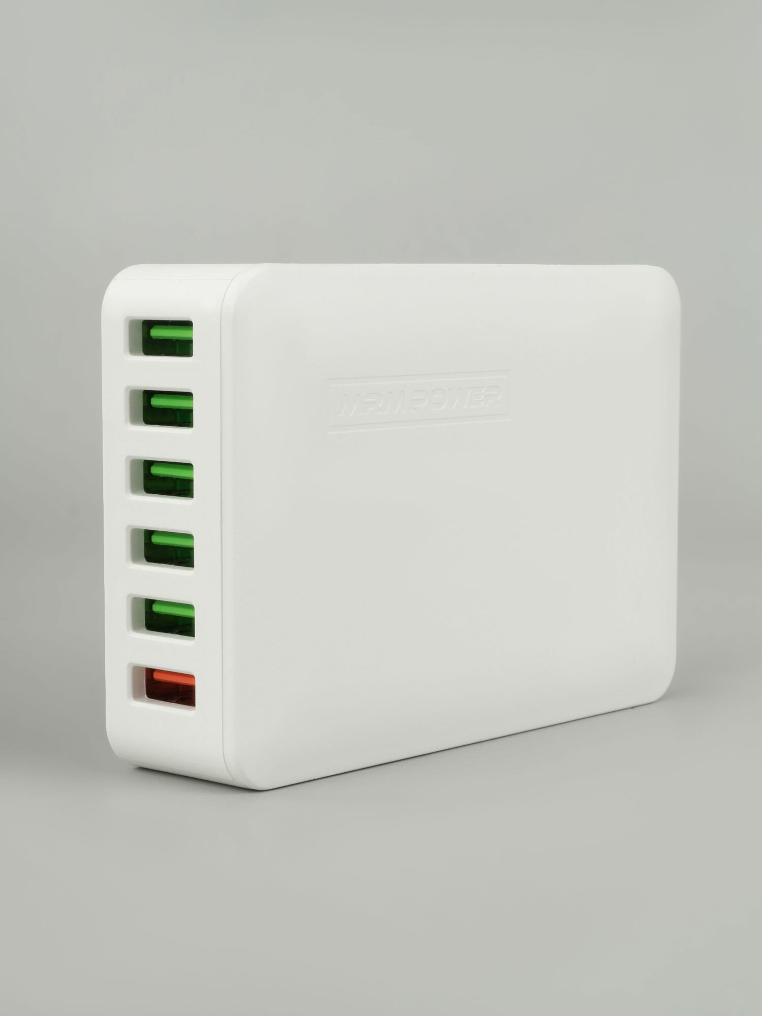 Сетевое зарядное устройство LIVE-POWER H5017 6USB port + QC3.0 + 5V/2,4A 55W (White)