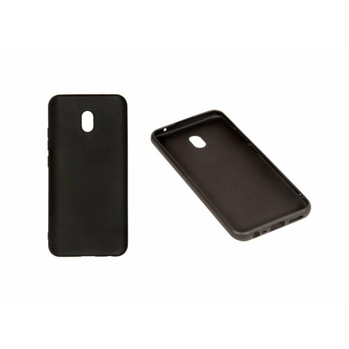 Case / Чехол для Xiaomi Redmi 8A матовый силикон, черный