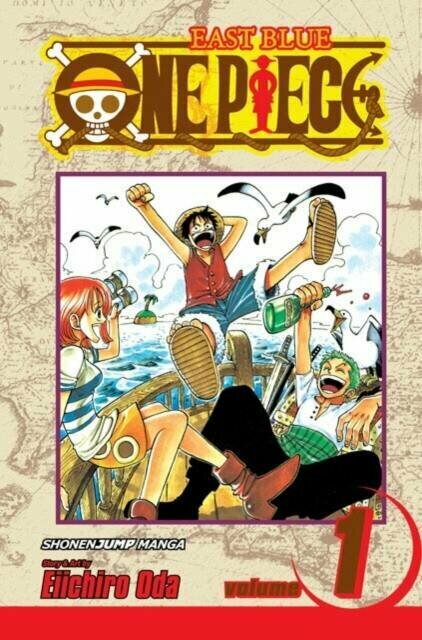 Eiichiro Oda. One Piece, Vol. 1 (Eiichiro Oda) Большой Куш том 1 (Эйитиро Ода)/ Книги на английском языке