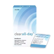 Контактные линзы Clearlab Clear All-Day Ежемесячные, -02,25 / 14.2 / 8.6, 6 шт.