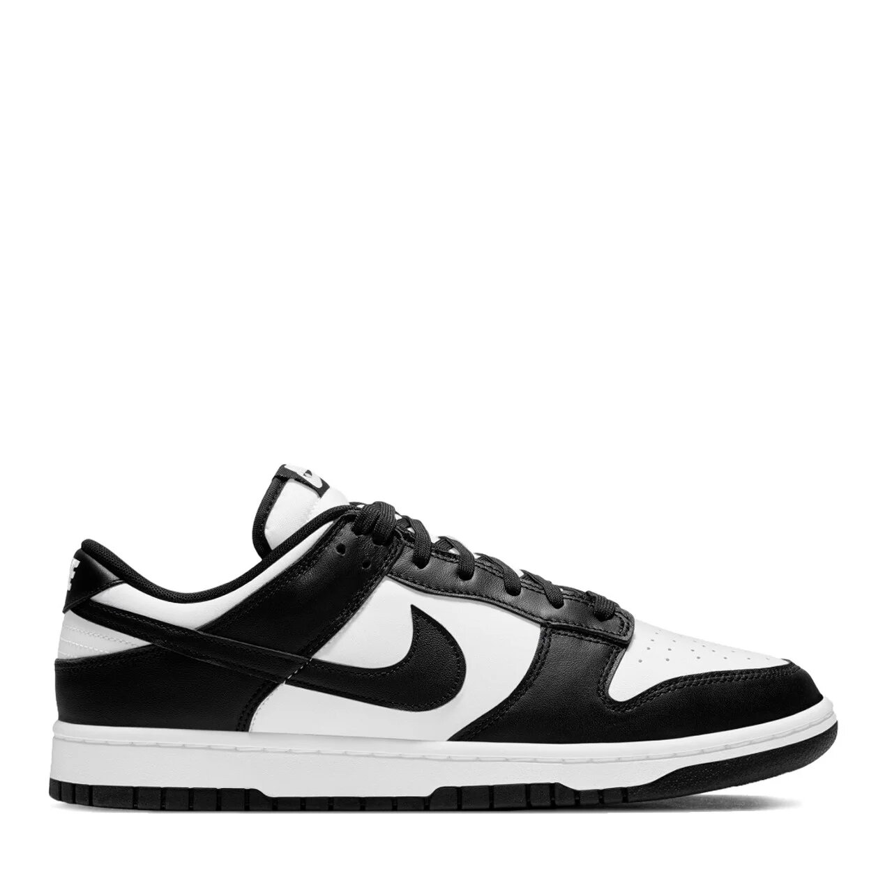 Кроссовки NIKE Dunk Low Retro, размер 44.5 EU, White/White/Black