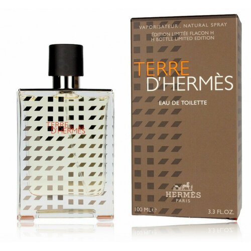 HERMES Туалетная вода TERRE D'HERMES FLACON H 2019 LIMITED EDITION, 100 мл