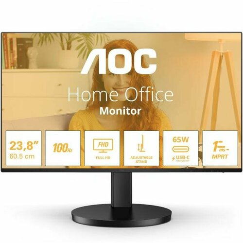 Монитор AOC 27 27B3CF2 черный IPS LED 4ms 169 HDMI матовая HAS Piv 13001 250cd 178гр178гр 1920x1080 100Hz FHD USB 56кг 2555500₽