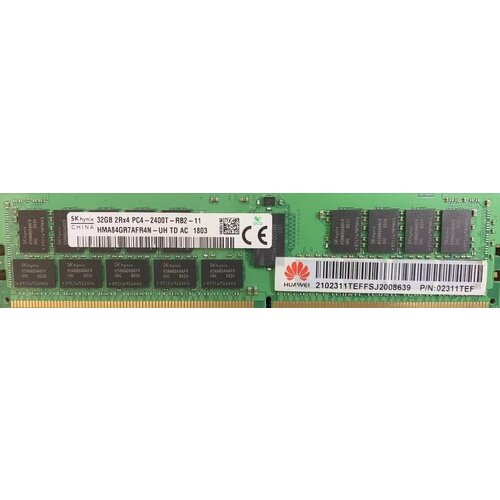 Huawei Память N24DDR403 DDR4 RDIMM Memory32GB2400MT s2Rank 2G 4bit 12V ECC 1416400₽