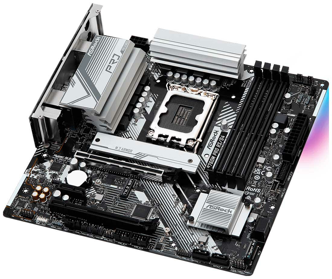 Материнская плата Asrock B760 PRO RS/D4 (90-MXBKS0-A0UAYZ) - фото №11