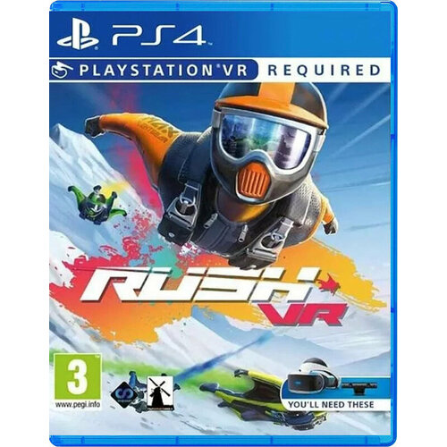 Игра для PlayStation 4 Rush VR англ Новый игра hustle kings vr для playstation 4